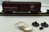 Weaver- MNP Weaver Many New Products MNP Pennsylvania Railroad PRR Track Cleaning Boxcar Dual Motors #569104 O SCALE Like New