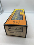 MTH Railking 30-7625 Flat Car - MTH Auto w/Ertl Taxi Car No. 1959 O Scale Like New Damaged Box