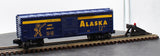 Lionel 6-26817 Alaska Boxcar With Diesel Trainsounds O Scale NEW