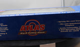 Atlas 6309-1 Sterling Salt ACF 3-BAY CYLINDRICAL HOPPER O SCALE WEATHERED AS IS Used Excellent