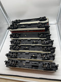 MTH 30-67198, 30-67199, 8607 New Haven Passenger RailKing 7-Car Streamlined Passenger Set Rare Red Letters O Scale Like New