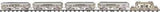 MTH 10-1126-1, 10-1126P Tinplate Millennium Special Traditional Engine No. 4689 & gold plated Passenger Set (Set of 4 cars and locomotive) standard gauge tinplate NEW