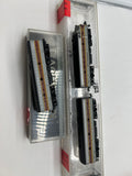 Bachmann Spectrum 81255 Erie Lackawanna F&A & B Diesel Locomotive Set & Bahcmann Plus 7113 Pwd B UNIT N SCALE Used Excellent