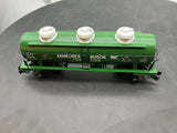 MTH Railking 30-73363 Anheuser Busch 3-Dome Tank Car O SCALE Like New