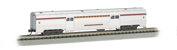 Bachmann 14652 PRR 72' Streamlined Fluted 2 Door Baggage Car N SCALE