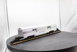 Lionel 6-9576 BURLINGTON ALUMINUM BAGGAGE CAR O SCALE Like New
