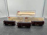Atlas Set of 3 Norfolk Southern NS Hoppers Weathered   41336, 41335,  & 41334  N SCALE WEATHERED AS IS Used Excellent
