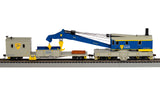 Bachmann 16103 250-TON STEAM CRANE & BOOM TENDER - DELAWARE & HUDSON HO SCALE NEW