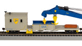 Bachmann 16103 250-TON STEAM CRANE & BOOM TENDER - DELAWARE & HUDSON HO SCALE NEW