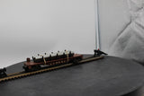 Lionel Postwar 6511 Pipe Car O SCALE Used Damaged Box as is
