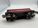 MTH TInplate Pennsylvania PRR Red 2817 Caboose Lit O SCALE Used Excellent No Box