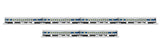 Lionel 1927360 Long Island 21" Coach 4-Pack AND 1927370 Long Island 21' Coach 2 pack limited O Scale NEW
