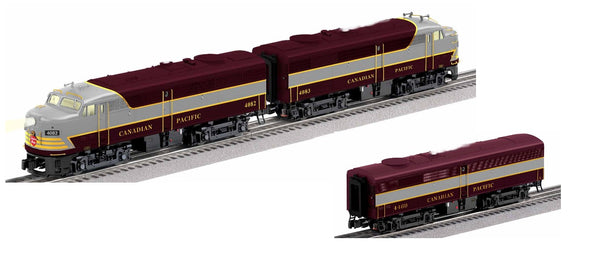 Lionel 1933510 Canadian Pacific CP Legacy Alco FA-2 AA SET Built to Order with 1933518 CP Alco FA-B