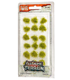 Woodland Scenics WDS G6626 All Game Terrain Peel 'n' Plant Tufts 21ct Light Green Tufts O Scale NEW