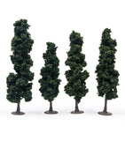 Woodland Scenics WDS TR3584 WDSTR3584 Conifer Trees 4" to 6"  4ct scenery NEW