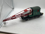 MTH Tinplate 10-1082 Operating Crane Peacock with Brass Trim #219 Standard Gauge Tinplate NEW