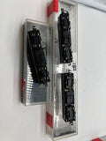 Bachmann Spectrum 81255 Erie Lackawanna F&A & B Diesel Locomotive Set & Bahcmann Plus 7113 Pwd B UNIT N SCALE Used Excellent