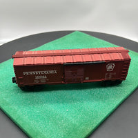 O Scale Bargain Car 3: Pennsylvania Railroad PRR boxcar O scale USED Good