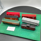 HO Scale Bargain Car Pack 143:  Set of 6 Great Northern freight cars HO SCALE USED
