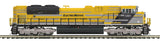 MTH Premier 20-20429-1 Electro Motive SD70ACe Diesel Engine - CAT Scheme #1201 With Proto-Sound 3.0 O SCALE Like New