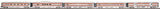 MTH Premier 20-6570 Santa Fe 5-Car 70' Streamlined Passenger Set Ribbed Sided O SCALE Like New