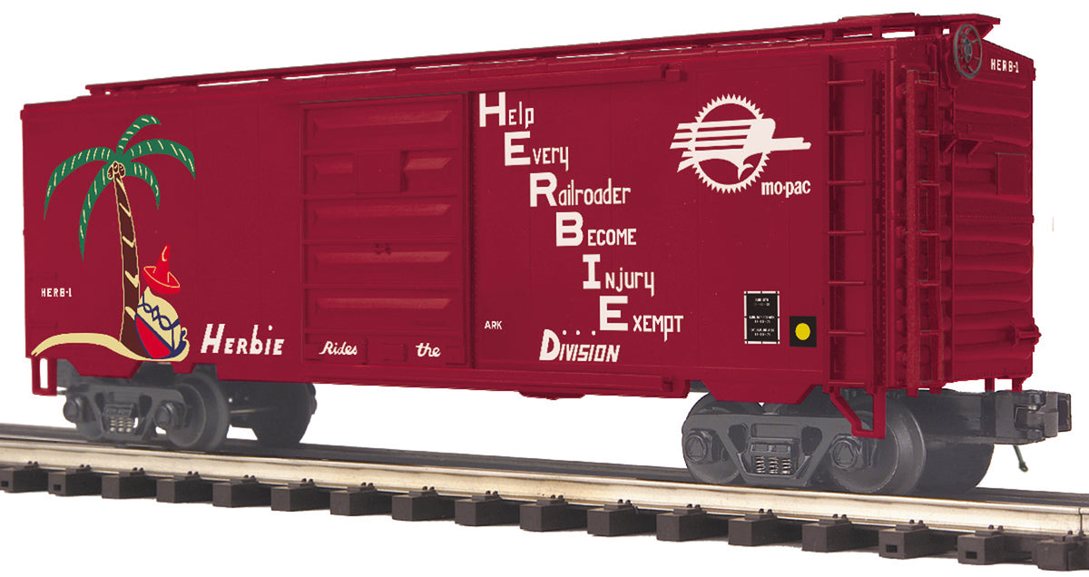 MTH Premier 20-93742 Missouri Pacific MOPAC Box Car - HERBIE-2 O SCALE