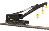 MTH 20-95457, 20-95458 Chesapeake & Ohio Crane Car and Crane Tender (Set of 2) O Scale NEW