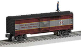 Lionel 2101520 LCCA Erie Lackawanna walking brakeman boxcar O SCALE NEW