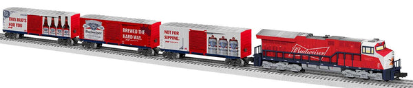 Lionel 2023030 BUDWEISER DELIVERY LIONCHIEF® ET44 SET LIMITED O SCALE
