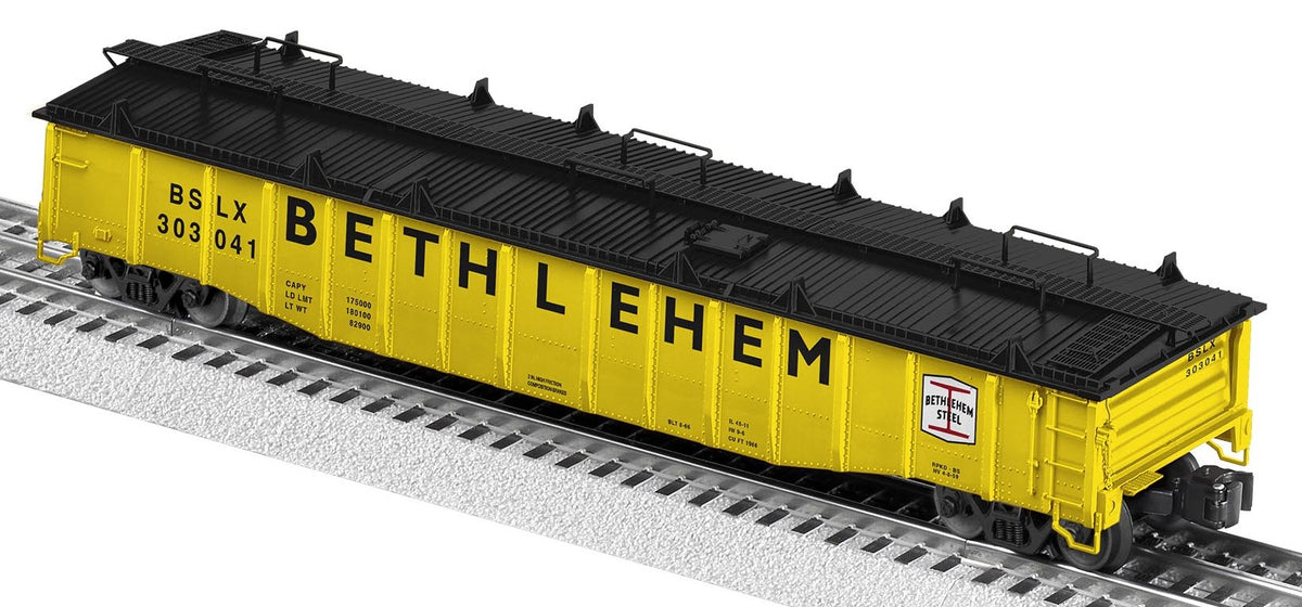 Lionel 2126022 Bethlehem Steel PS-5 Gondola w/ covers #303041