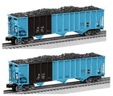 Lionel 2126120 Bessemer & Lake Erie B&LE 100 Ton Hopper 2-PACK A #1031, 1064