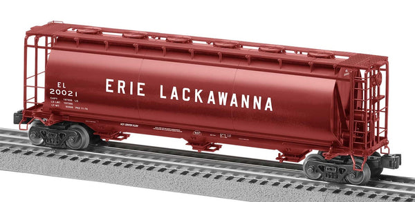 Lionel 2226110 ERIE LACKAWANNA CYLINDRICAL COVERED HOPPER #20021 O-Scale