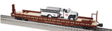 Lionel 2226310 Southern Railroad 50' Flatcar w/ Firetruck #51819 o scale