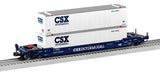 Lionel 2226591 CSX Husky Stack #620360 o scale
