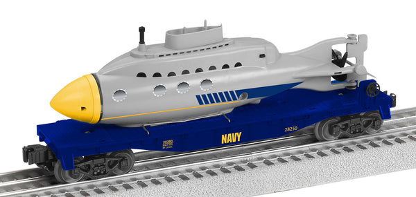 Lionel 2228250 Navy Sub Flatcar