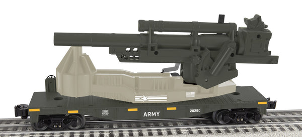 Lionel 2228290 Army Big Cannon Car #28290