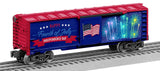 Lionel 2228400 Fourth of July Illuminated Car with Sound limited O SCALE NEW