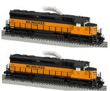 Lionel 2233112 Milwaukee Road Legacy SD45 #8 with 2233118 Legacy SD45 Superbass #10