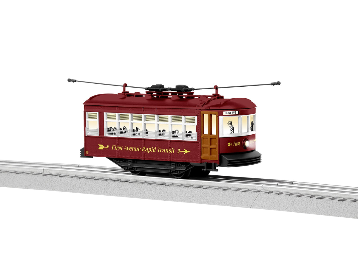 Lionel Trains cheapest O Gauge Holiday Trolley Cars from 1999 & 2000