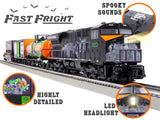 Lionel 2323050 FAST FRIGHT HALLOWEEN LIONCHIEF BLUETOOTH 5.0 SET O SCALE NEW
