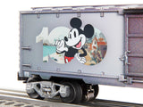 Lionel 2328160 DISNEY100 ILLUMINATED BOXCAR O SCALE NEW