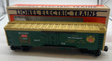 Lionel 6-9847 Wolfschmidt Vodka Billboard Refrigerator Car O SCALE Like New