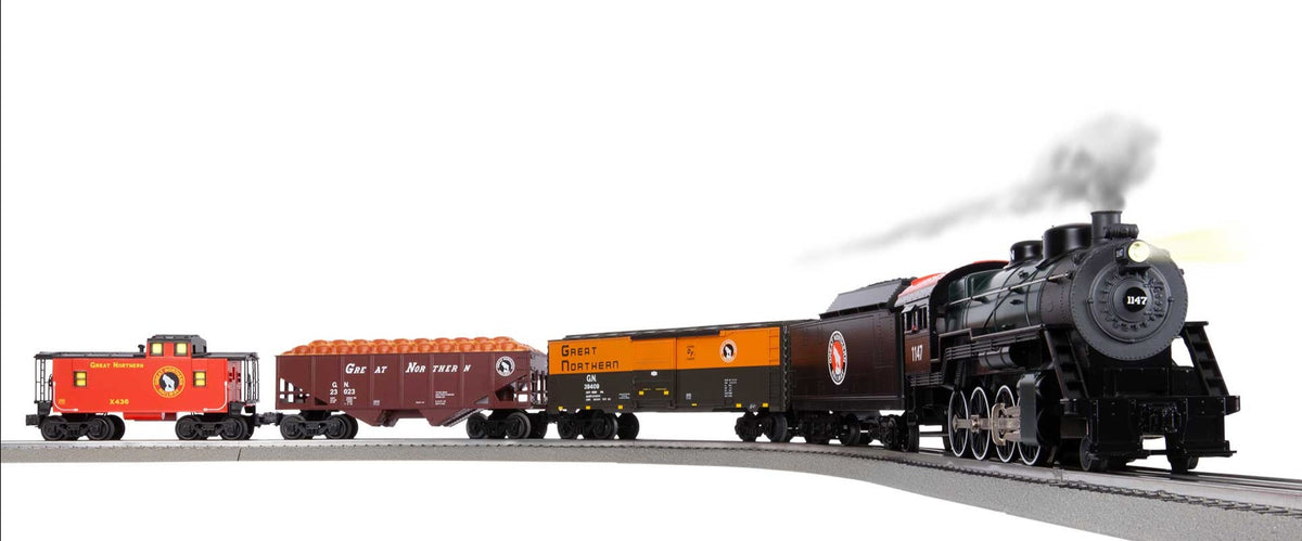 Lionel 2423020 GREAT NORTHERN 2 8 0 LIONCHIEF SET O SCALE NEW