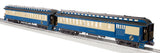 Brady's Train Outlet Custom Run Lionel 2431950 Legacy Central New Jersey Blue Comet 4-6-0 #168 with 6 Woodside Passenger Cars O Scale Limited