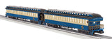 Brady's Train Outlet Custom Run Lionel 2431950 Legacy Central New Jersey Blue Comet 4-6-0 #168 with 6 Woodside Passenger Cars O Scale Limited