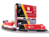 Lionel 2523020 CANADIAN PACIFIC KANSAS CITY CPKC MAXI STACK LIONCHIEF FREIGHT SET WITH BLUETOOTH 5.0 O SCALE limited NEW