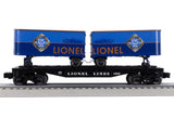 Lionel 2528650 Lionel 125th Flatcar with Piggyback Trailers O SCALE NEW