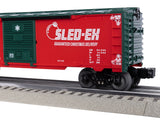 Lionel 2528740 SLED-EX BOXCAR limited O SCALE NEW