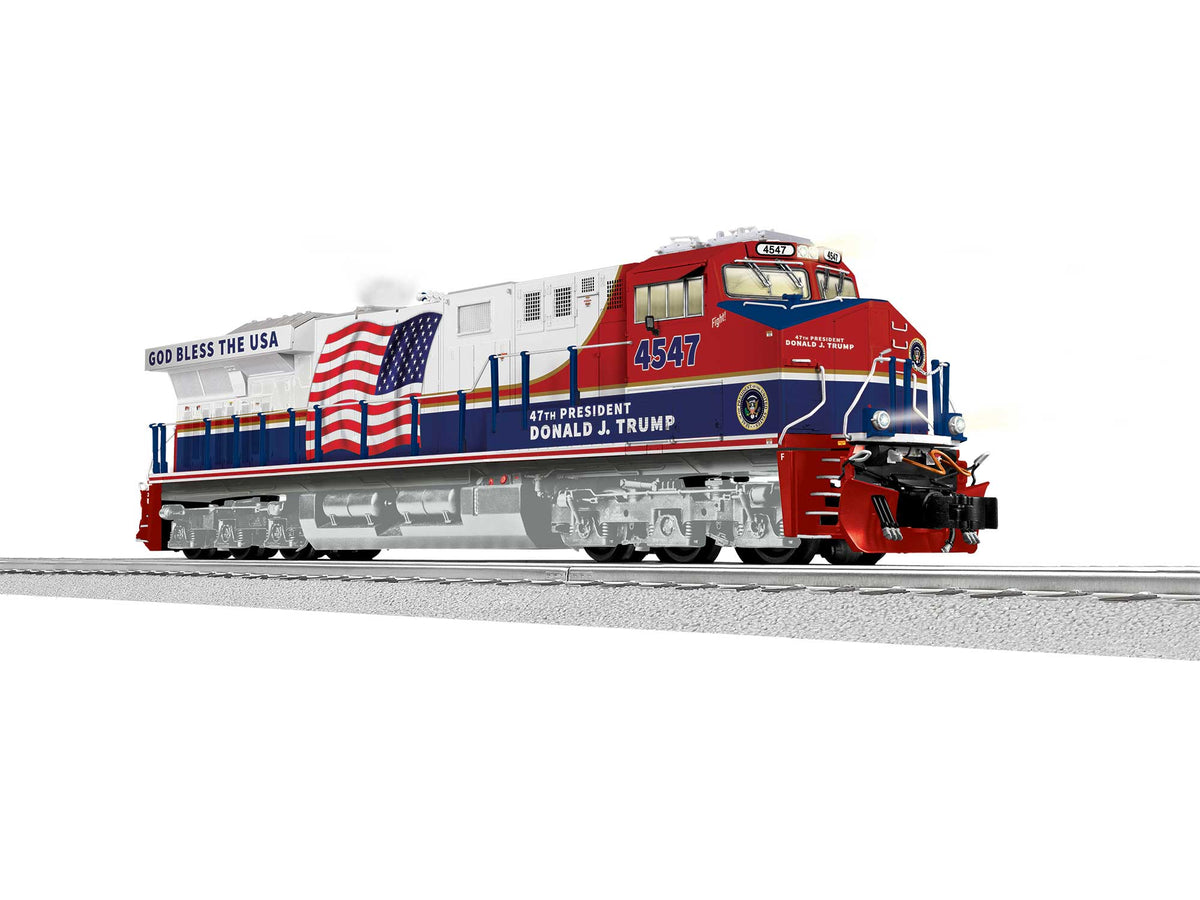 Lionel 2533047 PRESIDENT TRUMP LEGACY ES44 #4547 O SCALE LIMITED NEW