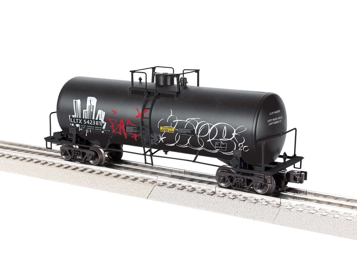 Lionel 2542381 LLTX Graffiti 40' Tank Car #542381 LIMITED Road Number: